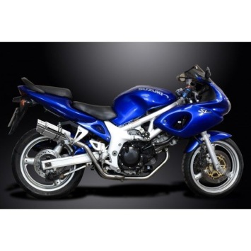 Delkevic volledig systeem Round RVS 200mm zonder e-keur - SV650 (1998-2002)