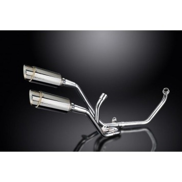 Delkevic volledig systeem Round RVS 200mm zonder e-keur - SV650 (1998-2002)