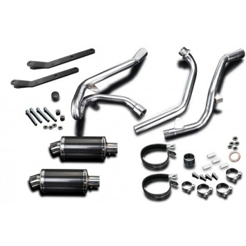 Delkevic volledig systeem Oval Carbon 225mm zonder e-keur - SV650 (1998-2002)