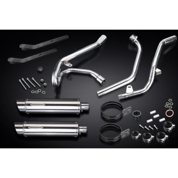 Delkevic volledig systeem Round RVS 350mm zonder e-keur - SV650 (1998-2002)