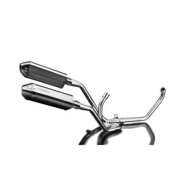 Delkevic volledig systeem Tri-Oval RVS 320mm zonder e-keur - SV650 (1998-2002)