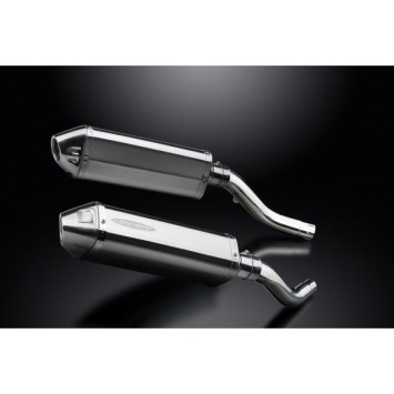 Delkevic slip-on kit Tri-Oval RVS 320mm - Z1000 (2003-2006)