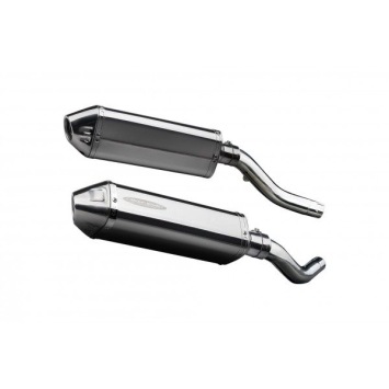 Delkevic slip-on kit Tri-Oval RVS 320mm - Z1000 (2003-2006)