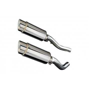 Delkevic slip-on kit Round RVS 200mm zonder e-keur - Z1000 (2003-2006)