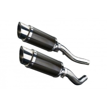 Delkevic slip-on kit Round Carbon 200mm zonder e-keur - Z1000 (2003-2006)