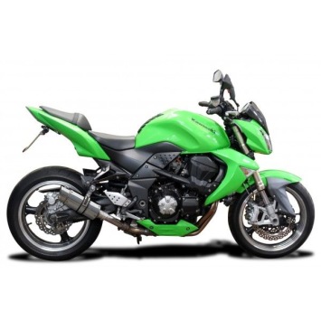 Delkevic slip-on kit Round RVS 200mm zonder e-keur - Z1000 (2007-2009)