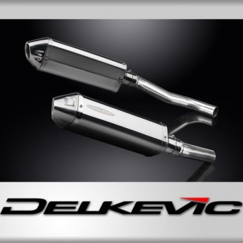 Delkevic slip-on kit Tri-Oval RVS 320mm - Z1000 (2007-2009)