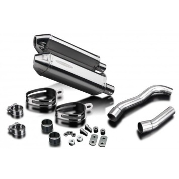 Delkevic slip-on kit Tri-Oval RVS 320mm - Z1000 (2007-2009)