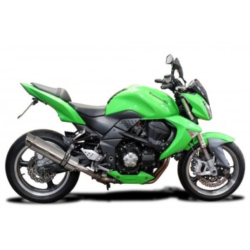 Delkevic slip-on kit Round RVS 350mm zonder e-keur - Z1000 (2007-2009)