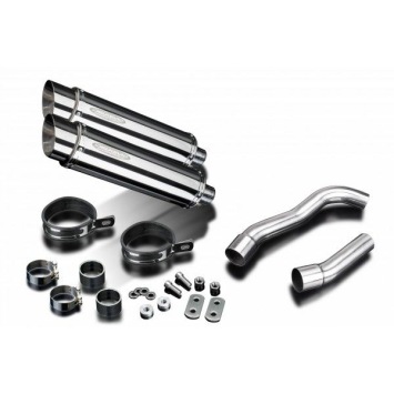 Delkevic slip-on kit Round RVS 350mm zonder e-keur - Z1000 (2007-2009)