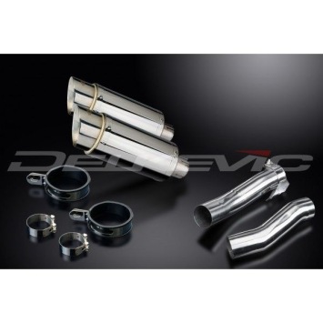 Delkevic slip-on kit Round RVS 200mm zonder e-keur - Z1000 (2010-2020)