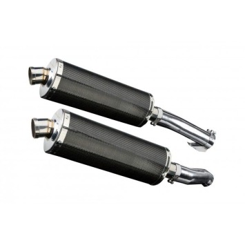 Delkevic slip-on kit Oval Carbon 350mm - Z1000 (2010-2020)