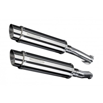 Delkevic slip-on kit Round RVS 350mm - Z1000 (2010-2020)