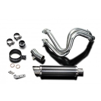 Delkevic volledig systeem Round Carbon 350mm zonder e-keur - KLE650 VERSYS (2015-2020)