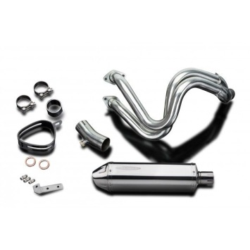 Delkevic volledig systeem Tri-Oval RVS 320mm zonder e-keur - KLE650 VERSYS (2015-2020)