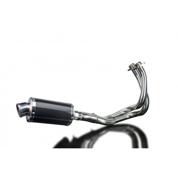 Delkevic volledig systeem Oval Carbon 225mm zonder e-keur - KLE650 VERSYS (2015-2020)