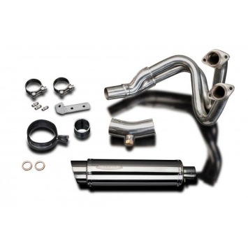 Delkevic volledig systeem Round RVS 350mm zonder e-keur - KLE650 VERSYS (2015-2020)