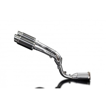 Delkevic slip-on kit Round Carbon 200mm zonder e-keur - ZX10R 06-07 DECAT