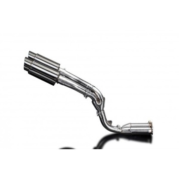 Delkevic slip-on kit Round RVS 200mm zonder e-keur - ZX10R 06-07 DECAT