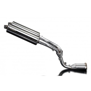 Delkevic slip-on kit Oval RVS 450mm zonder e-keur - ZX10R 06-07 DECAT