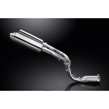 Delkevic slip-on kit Tri-Oval RVS 320mm zonder e-keur - ZX10R 06-07 DECAT