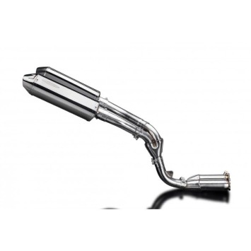 Delkevic slip-on kit Tri-Oval RVS 320mm zonder e-keur - ZX10R 06-07 DECAT