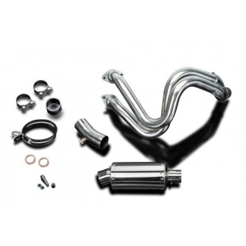 Delkevic volledig systeem Oval RVS 225mm zonder e-keur - Ninja 650 (2017-2020)