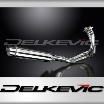 Delkevic volledig systeem Round RVS 350mm zonder e-keur - Ninja 650 (2017-2020)