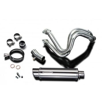 Delkevic volledig systeem Round RVS 350mm zonder e-keur - Ninja 650 (2017-2020)