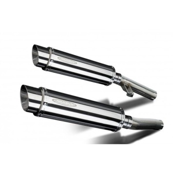 Delkevic slip-on kit Round RVS 350mm zonder e-keur - ZZR1200 (2002-2005)