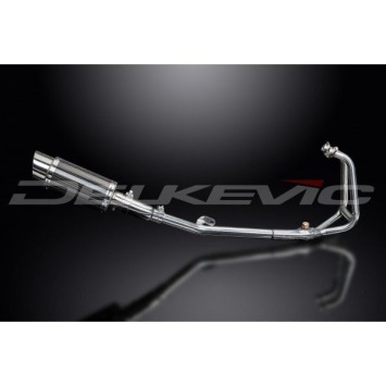 Delkevic volledig systeem Round Carbon 200mm zonder e-keur - NINJA 250R (2008-2013)