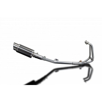 Delkevic volledig systeem Round Carbon 200mm zonder e-keur - NINJA 250R (2008-2013)