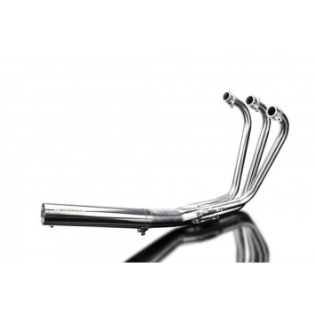 Delkevic volledig systeem Short Straight RVS 350mm zonder e-keur - YAMAHA XS750 XS850 78-82