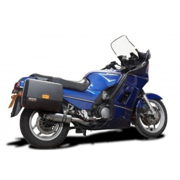 Delkevic slip-on kit Round RVS 200mm zonder e-keur - GTR1000 (1986-2006)