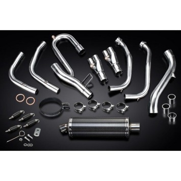 Delkevic volledig systeem Oval Carbon 350mm zonder e-keur - VFR1200X 12-19