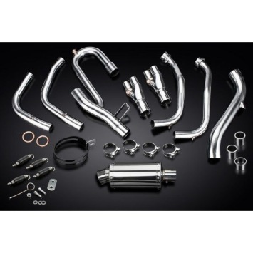 Delkevic volledig systeem Oval RVS 225mm zonder e-keur - VFR1200X 12-19