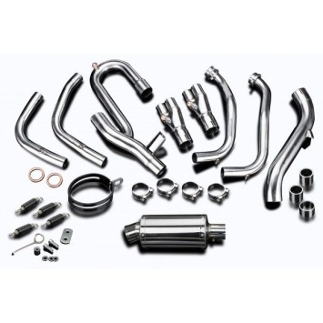 Delkevic volledig systeem Oval RVS 225mm zonder e-keur - VFR1200X 12-19