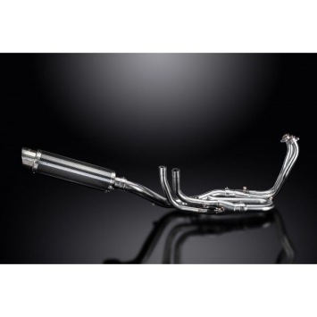 Delkevic volledig systeem Round Carbon 350mm zonder e-keur - VFR1200X 12-19