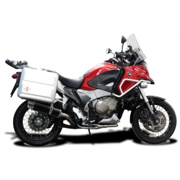 Delkevic volledig systeem Round Carbon 350mm zonder e-keur - VFR1200X 12-19