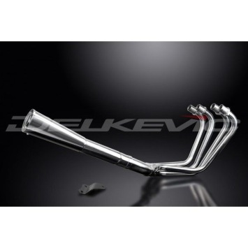 Delkevic volledig systeem Megaphone RVS 550mm zonder e-keur - Z1000ST (1979-1980)