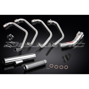 Delkevic volledig systeem Short Straight RVS 350mm zonder e-keur - Z1000ST (1979-1980)