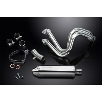 Delkevic volledig systeem Tri-Oval RVS 320mm zonder e-keur - Z650 (2017-2020)