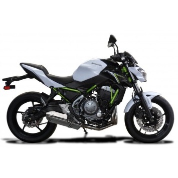 Delkevic volledig systeem Tri-Oval RVS 320mm zonder e-keur - Z650 (2017-2020)