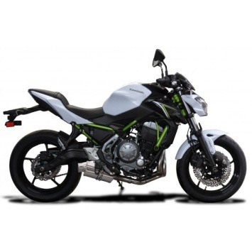 Delkevic volledig systeem Oval RVS 225mm zonder e-keur - Z650 (2017-2020)