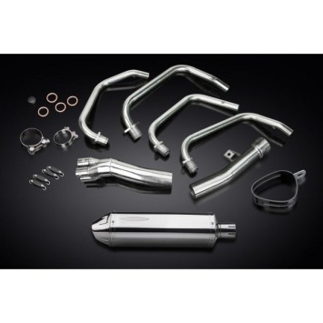 Delkevic volledig systeem Tri-Oval RVS 320mm zonder e-keur - ZR-7S (1999-2004)