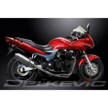 Delkevic volledig systeem Tri-Oval RVS 320mm zonder e-keur - ZR-7S (1999-2004)