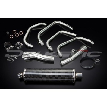 Delkevic volledig systeem Oval Carbon 450mm - ZR-7S (1999-2004)