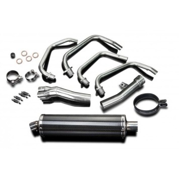 Delkevic volledig systeem Oval Carbon 450mm - ZR-7S (1999-2004)