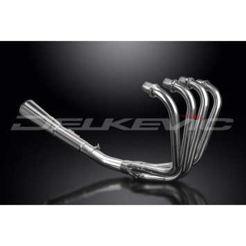 Delkevic volledig systeem Megaphone RVS 550mm zonder e-keur - GPZ750R1 (KZ750R1) 81-84