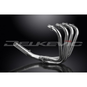 Delkevic volledig systeem Short Straight RVS 350mm zonder e-keur - GPZ750R1 (KZ750R1) 81-84